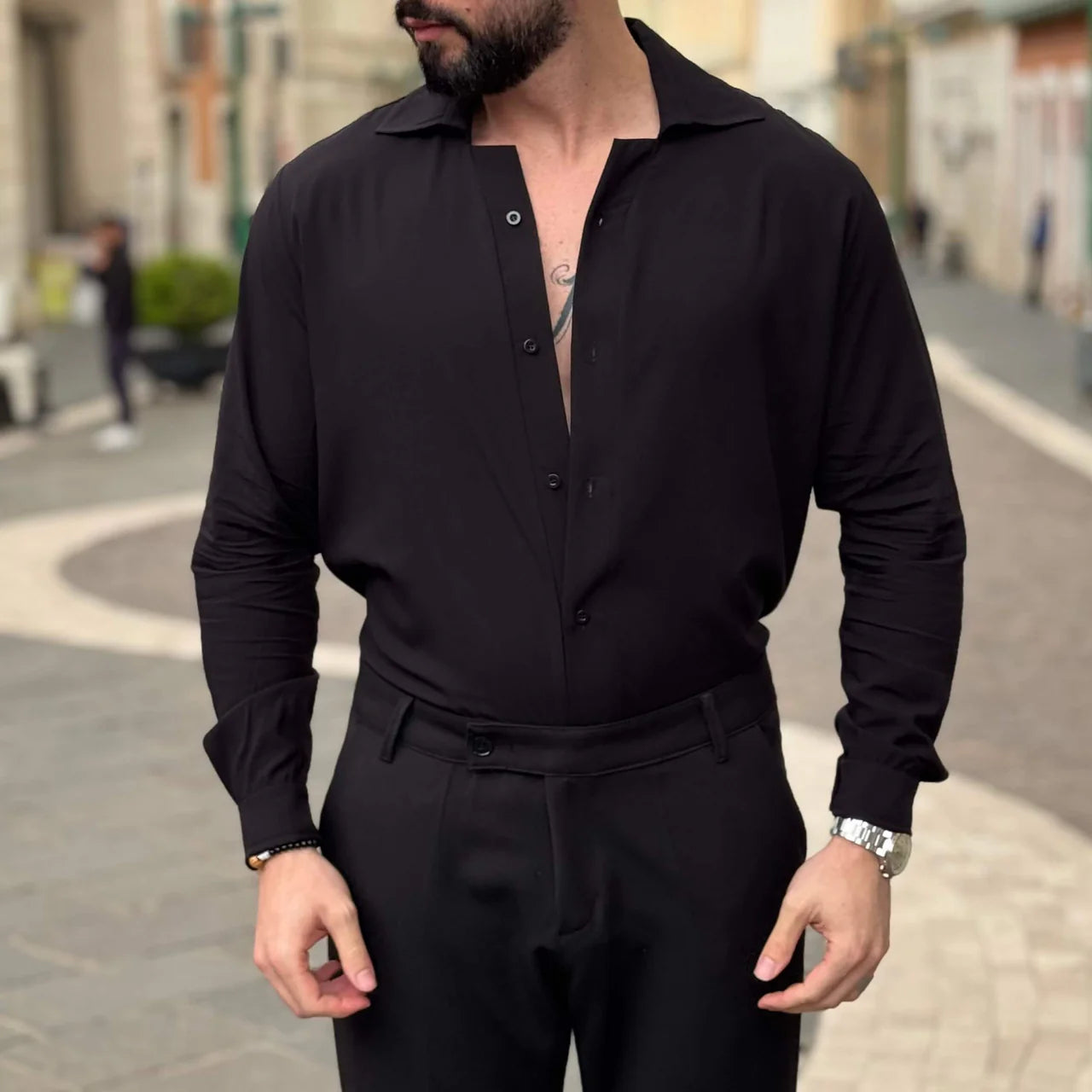 Milano Notte | Camicia Elegante Uomo