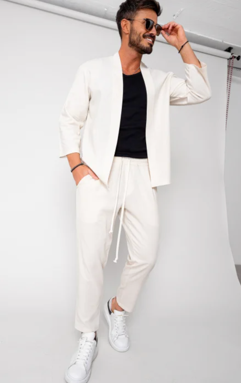 TOKYO NIGHT | Completo Blusa+Pantaloni in Cotone Premium