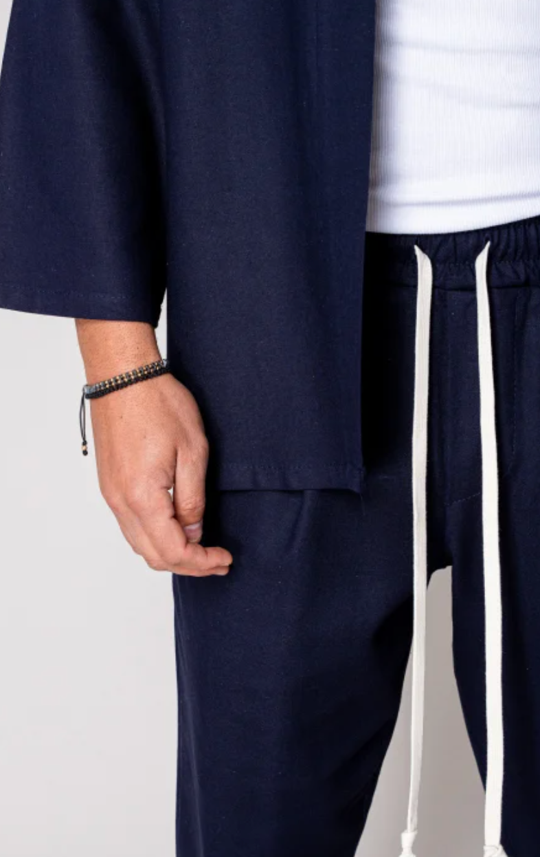 TOKYO NIGHT | Completo Blusa+Pantaloni in Cotone Premium