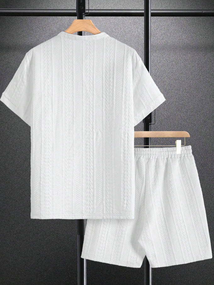 White Texture Set Minimalismo Raffinato e Comfort | Stock Limitato 🆘